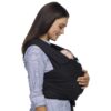 MOBY Wrap Evolution Wrap Baby Carrier, Black