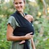 MOBY Wrap Evolution Wrap Baby Carrier, Black