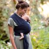 MOBY Wrap Evolution Wrap Baby Carrier, Black