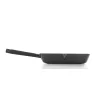 ZAVOR Noir 12-in Ceramic Grill Pan - Premium Cast Aluminum with Titanium