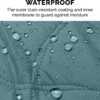 FurHaven Waterproof Cat & Dog Blanket Protector, Quilted Nile Blue - 68" x 82" - Full