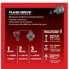 Milwaukee 2551-20 M12 FUEL SURGE 12V Lithium-Ion Brushless Cordless 1/4 in. Hex Impact Driver (Tool-Only)