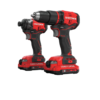 CRAFTSMAN CMCK210C2 V20 2-Tool 20-Volt Max Brushless Power Tool Combo Kit with Soft Case (2-Batteries Included and Charger Included)
