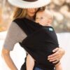 MOBY Wrap Evolution Wrap Baby Carrier, Black