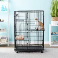 MidWest Collapsible Wire Cat Cage Playpen