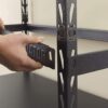 Gladiator EZ Connect 48-in W x 24-in D x 72-in H 5-Tier Heavy Duty Steel Utility Shelving Unit