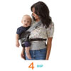 Contours Journey 5-Position Baby Carrier, Graphite Contours Journey 5-Position Baby Carrier, Graphite