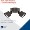 Lithonia Lighting 2750-Lumen White LED Outdoor Switch-Controlled Floodlight