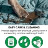 FurHaven Waterproof Cat & Dog Blanket Protector, Quilted Nile Blue - 68" x 82" - Full