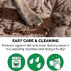 FurHaven Waterproof Cat & Dog Blanket Protector, Quilted Brownstone - 68" x 82" - Full FurHaven Waterproof Cat & Dog Blanket Protector, Quilted Brownstone - 68" x 82" - Full