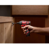 Milwaukee 2401-22-48-89-4630 M12 12-Volt Lithium-Ion Cordless 1/4 in. Hex Screwdriver Kit w/ SHOCKWAVE Impact Duty Titanium Drill Bit Set (15-Piece)