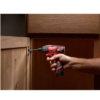 Milwaukee 2401-22-48-32-4024 M12 12-Volt Lithium-Ion Cordless 1/4 in. Hex Screwdriver Kit w/ SHOCKWAVE Impact Duty Driver Alloy Steel Bit Set (50-Pc)