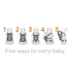 Contours Journey GO 5-Position Baby Carrier, Cosmos Navy Contours Journey GO 5-Position Baby Carrier, Cosmos Navy