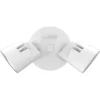 Lithonia Lighting 2750-Lumen White LED Outdoor Switch-Controlled Floodlight