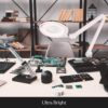 Brightech 55-in White Swing-arm Floor Lamp