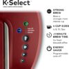 Keurig K-Select Coffee Maker, Single Serve K-Cup Pod Coffee Brewer, With Strength Control and Hot Water On Demand, Vintage Red