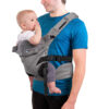 Contours Journey GO 5-Position Baby Carrier, Daydream Gray Contours Journey GO 5-Position Baby Carrier, Daydream Gray