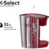 Keurig K-Select Coffee Maker, Single Serve K-Cup Pod Coffee Brewer, With Strength Control and Hot Water On Demand, Vintage Red