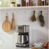 GE Drip Coffee Maker With Timer 10-Cup Stainless Steel Residential Drip Coffee Maker