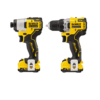 DEWALT DCK221F2 XTREME 2-Tool 12-Volt Max Brushless Power Tool Combo Kit with Soft Case (2-Batteries and charger Included)
