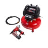 CRAFTSMAN CMEC1KIT18 6-Gallon Single Stage Portable Corded Electric Pancake Air Compressor with Accessories (1-Tool Included)