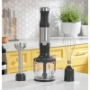 GE Immersion Blender | Handheld Blender for Shakes, Smoothies, Baby Food & More | Includes Whisk & Blending Jar | 2-Speed | Interchangeable Attachment for Easy Clean | 500 Watts | Stainless Steel