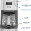 GE 12-Cup Stainless Steel Residential Drip Coffee Maker
