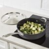 Cuisinart 2-Piece GreenGourmet 12.75-in Aluminum Cooking Pan with Lid(s) Included