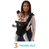 Contours Love 3-Position Baby Carrier, Black Contours Love 3-Position Baby Carrier, Black