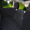 Meadowlark Premium Hammock Pet Car Seat Cover with Mesh Window, Black