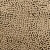 FurHaven Muddy Paws Towel & Shammy Dog Mat - Muddy Paws Absorbent Chenille Shammy Bath Towel and Food Mat Rug, Sand (Tan), Jumbo Plus
