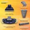 Aqua EZ 11-in Suction Pool Vacuum Aqua EZ 11-in Suction Pool Vacuum