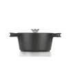 ZAVOR 2-Piece Noir 9.87-in Ceramic Cooking Pan with Lid