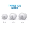 NewAir Portable Ice Maker 50 lb. Daily - Countertop Design - 3 Size Bullet Shaped Ice - AI-215R - Red