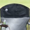 Coleman Camping Chair with Built-in 4 Can Cooler, Grey/Black Coleman Camping Chair with Built-in 4 Can Cooler, Grey/Black