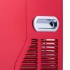 NewAir Portable Ice Maker 50 lb. Daily - Countertop Design - 3 Size Bullet Shaped Ice - AI-215R - Red