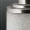 Progress Lighting Alexa 22-in 3-Light Brushed Nickel Modern/Contemporary Vanity Light