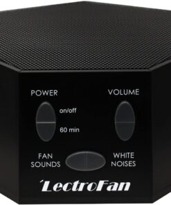 Adaptive Sound Technologies LectroFan High Fidelity White Noise Machine with 20 Unique Non-Looping Fan and White Noise Sounds and Sleep Timer