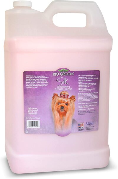 Bio-Groom Silk Silk Conditioning Dog Cream Rinse (2.5-gallons)
