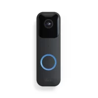 Blink Video Doorbell Wired or Wireless Wi-fi Compatibility Smart Video Doorbell - Black