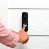 Blink Video Doorbell Wired or Wireless Wi-fi Compatibility Smart Video Doorbell - Black