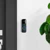 Blink Video Doorbell Wired or Wireless Wi-fi Compatibility Smart Video Doorbell - Black