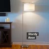 Brightech 60-in Brushed Nickel Arc Floor Lamp Brightech 60-in Brushed Nickel Arc Floor Lamp