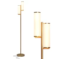 Brightech  64-in Antique Brass Multi-head Floor Lamp