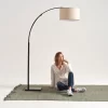 Brightech 76-in Classic Black Arc Floor Lamp Brightech 76-in Classic Black Arc Floor Lamp
