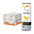 CELSIUS Essential Energy Drink 12 Fl Oz, Sparkling Orange (Pack of 24)
