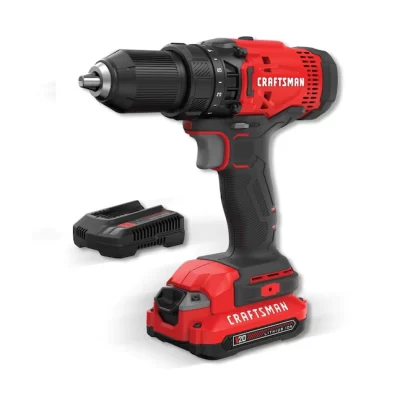 CRAFTSMAN CMCD700C1 V20 20-volt Max 1/2-in Cordless Drill (1-Battery Included and Charger Included)