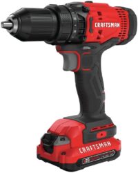 CRAFTSMAN CMCD700D1 V20 20-volt Max 1/2-in Cordless Drill (1-Battery Included and Charger Included)