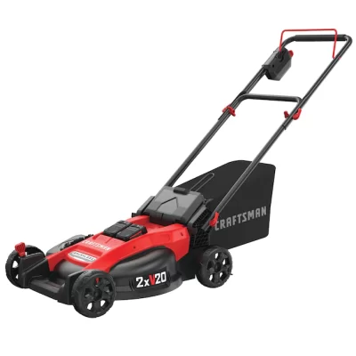 CRAFTSMAN CMCMW220P2 V20 20-volt Max Brushless 20-in Push Cordless Electric Lawn Mower 5 Ah (Battery & Charger Included)