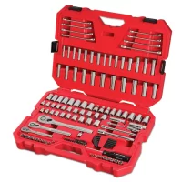 CRAFTSMAN CMMT12024 135-Piece Standard (SAE) and Metric Combination Polished Chrome Mechanics Tool Set (1/4-in; 3/8-in; 1/2-in;)